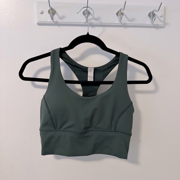 Dark Teal-ish Sports Bra Top - Picture 1 of 2
